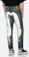 Shop EVISU 秋冬23 涂鸦大M修身牛仔裤 男士牛仔蓝色. 2EAHTM3JE890117CS