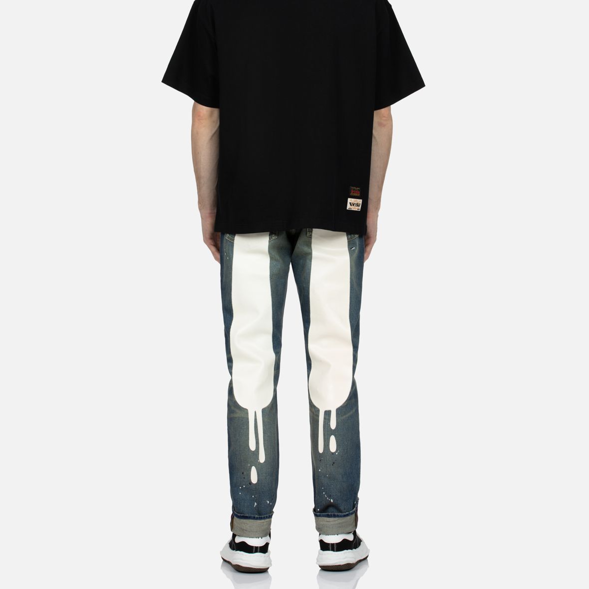 Details for EVISU 秋冬23 涂鸦大M修身牛仔裤 男士牛仔蓝色. 2EAHTM3JE890117CS