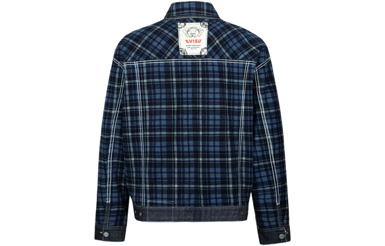 EVISU AW23 Hinokami Festival Reversible Denim Jacket  Denim Blue 2EAHTM3DJ1002LFCT 圖 5