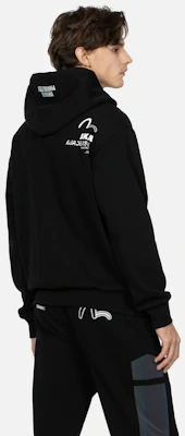 EVISU AW23 休閒版型膠帶徽標印花連帽衫 2EAGNM3SW5273XXFL Purchase EVISU AW23 休閒版型膠帶徽標印花連帽衫 2EAGNM3SW5273XXFL