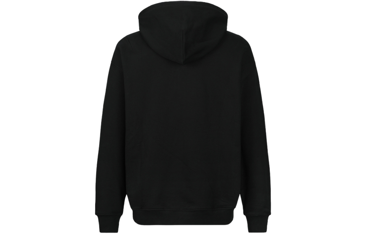 Lookbook Sudadera Negra Unisex EVISU AW23 con Logo Bordado y Diseño Floral. 2EAHTM3SW8046LFCT