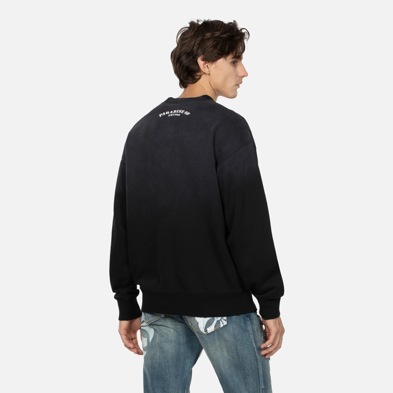 Purchase EVISU 2023秋冬寬鬆版佛頭印花圓領衛衣 2EAHTM3SW8043RXCT