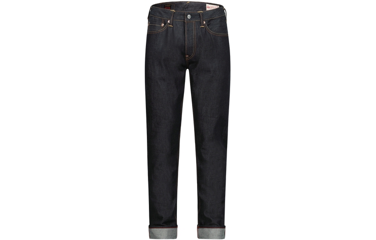 EVISU AW23 Lucky Deer Embroidered Big M Denim Jeans  Blue 2EAHTM3JE790417CS 圖 3