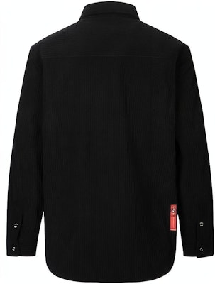 에비수 AW23 단풍잎 프린트 워크 셔츠 블랙 릴렉스드 핏 2EAHTM3SL7034RXPL Lookbook 에비수 AW23 단풍잎 프린트 워크 셔츠 블랙 릴렉스드 핏 2EAHTM3SL7034RXPL