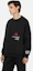 Purchase EVISU 2023秋冬男士黑色宽松套头圆领卫衣 PU字母印花 2EAGNM3SW5229OSFL