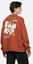 Cheap EVISU 2023秋冬男士黑色宽松套头圆领卫衣 PU字母印花 2EAGNM3SW5229OSFL
