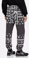 Purchase EVISU AW23 男款佩斯利花紋與標誌印花寬版運動長褲 2EAGNM3SP5286RXCT