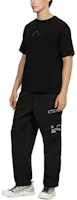 Details for EVISU AW23 反光拉鍊修身長褲 男 黑色 2EAGNM3PP5037XXPL