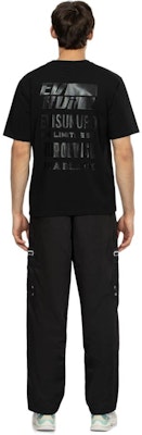 EVISU AW23 リフレクティブ ジッパー レギュラーフィットパンツ メンズ ブラック 2EAGNM3PP5037XXPL Sizing EVISU AW23 リフレクティブ ジッパー レギュラーフィットパンツ メンズ ブラック 2EAGNM3PP5037XXPL