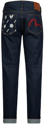 EVISU AW23 海鷗與老鷹口袋牛仔褲 藍色 2ESHTM3JE16017CT Buy EVISU AW23 海鷗與老鷹口袋牛仔褲 藍色 2ESHTM3JE16017CT