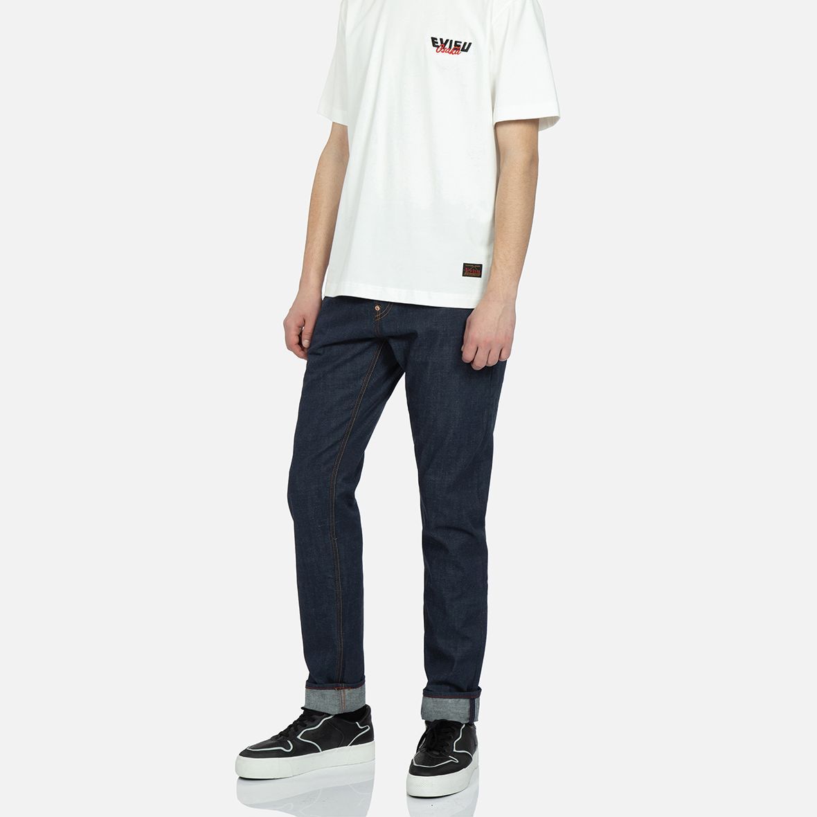 EVISU AW23 Seagull Eagle Pocket Denim Jeans  Blue 2ESHTM3JE16017CT 圖 8