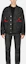 Sizing EVISU 秋冬23 海鸥标志刺绣宽松版牛仔夹克 黑色 2EAHTM3DJ7001LFCS