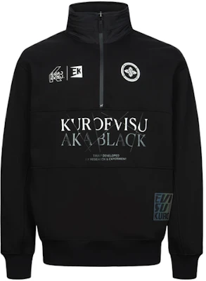 EVISU 2023秋冬海鸥标志修身高领黑色套头卫衣 2EAGNM3SW5059XXFL Order EVISU 2023秋冬海鸥标志修身高领黑色套头卫衣 2EAGNM3SW5059XXFL