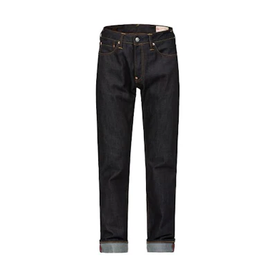EVISU AW23 Seagull Print Jeans Denim Blue 0ELBSM0JE119317CT