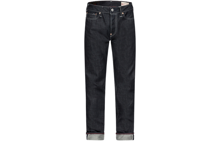 EVISU AW23 Slim Fit Jeans with Seagull Embroidery for Men - Denim Blue 2EAHTM3JE705010CT