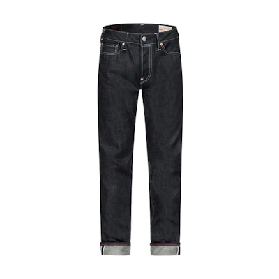 EVISU AW23 Slim Fit Jeans with Seagull Embroidery for Men - Denim Blue 2EAHTM3JE705010CT
