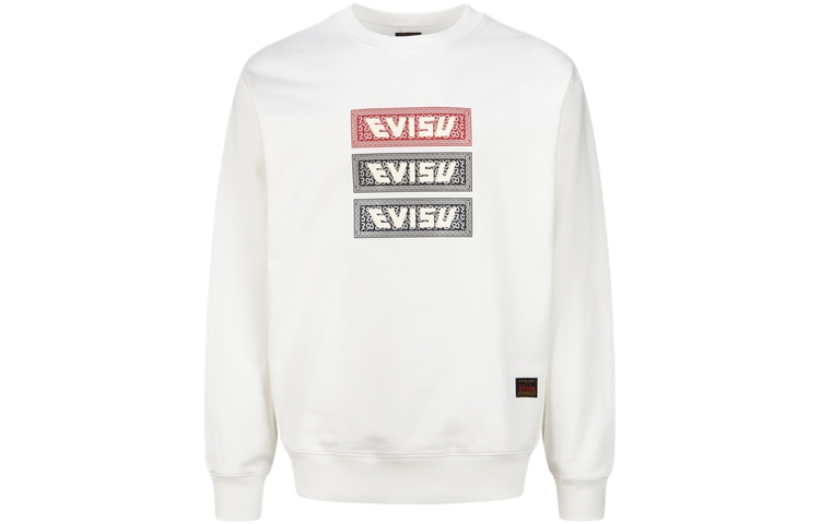 Order EVISU AW23 三重Logo印花寬鬆休閒長袖上衣 2EAHTM3SW1110RXCT