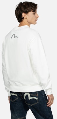 EVISU AW23 三重Logo印花寬鬆休閒長袖上衣 2EAHTM3SW1110RXCT Purchase EVISU AW23 三重Logo印花寬鬆休閒長袖上衣 2EAHTM3SW1110RXCT