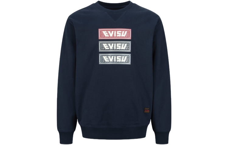 Details for EVISU AW23 三重Logo印花寬鬆休閒長袖上衣 2EAHTM3SW1110RXCT