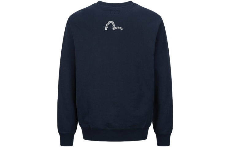 Sizing EVISU AW23 三重Logo印花寬鬆休閒長袖上衣 2EAHTM3SW1110RXCT