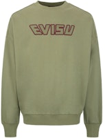 EVISU AW23 Unisex Logo Patch Sweatshirt 2EAHTM3SW1952LFCT EVISU AW23 Unisex Logo Patch Sweatshirt 2EAHTM3SW1952LFCT