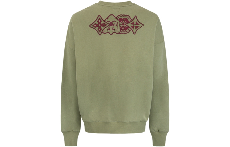 Lookbook EVISU AW23 男女款徽章標誌長袖衛衣 2EAHTM3SW1952LFCT