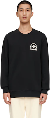 EVISU 黑色圓領衛衣 多標誌圖案印花 2EAGNM0SW370XX Sizing EVISU 黑色圓領衛衣 多標誌圖案印花 2EAGNM0SW370XX