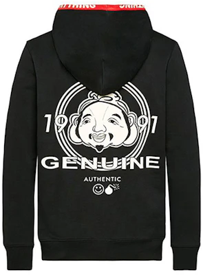 EVISU 黑色連帽衫 三角形M和達摩印花 1EAHTM9SW306XX Buy EVISU 黑色連帽衫 三角形M和達摩印花 1EAHTM9SW306XX