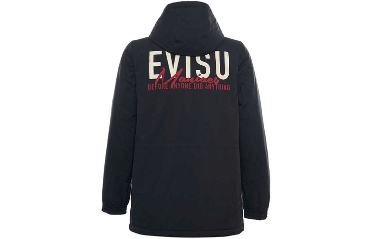 EVISU Black Jacket with Logo Print 1EAOTM8CT717XX 圖 3