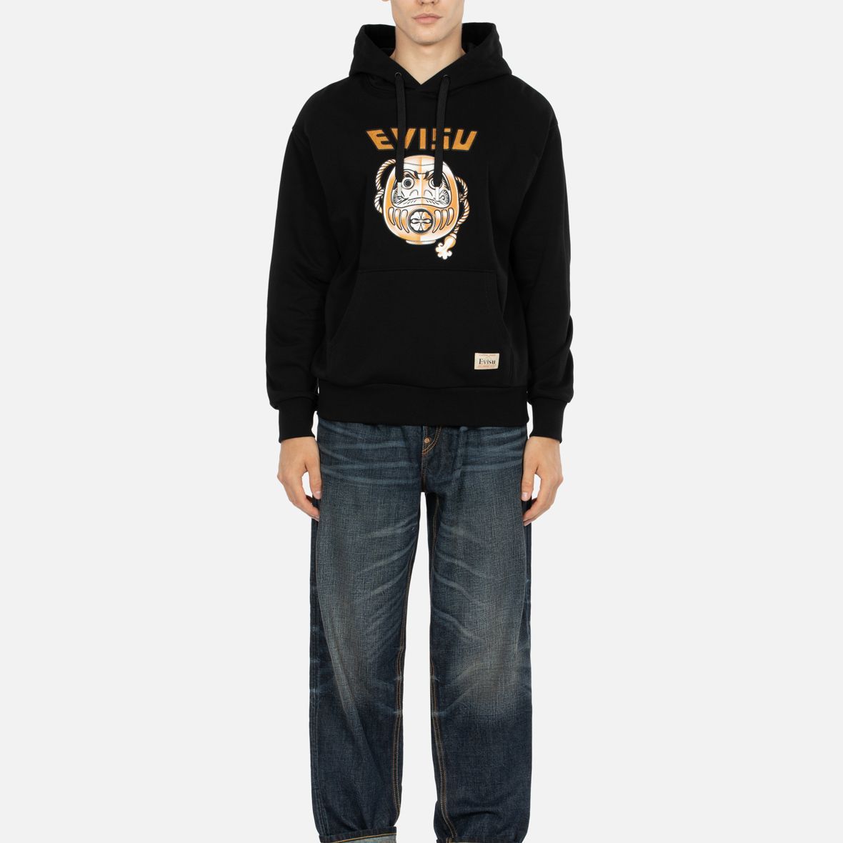 Details for Sudadera Negra EVISU con Gráfico de Letras 2EAHTM3SW1075RXCT