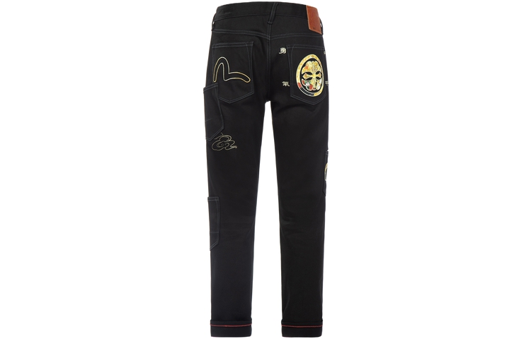 EVISU Black Seagull Pocket Jeans  Casual Denim. 2ESHTM3JE16217CS 圖 3