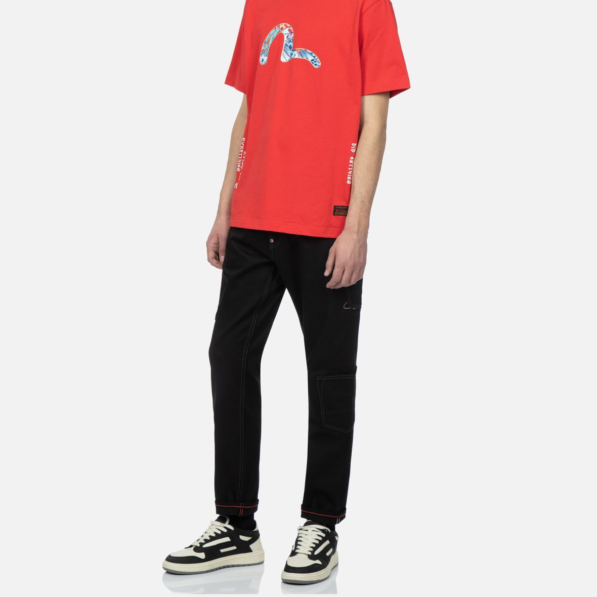 EVISU Black Seagull Pocket Jeans  Casual Denim. 2ESHTM3JE16217CS 圖 5