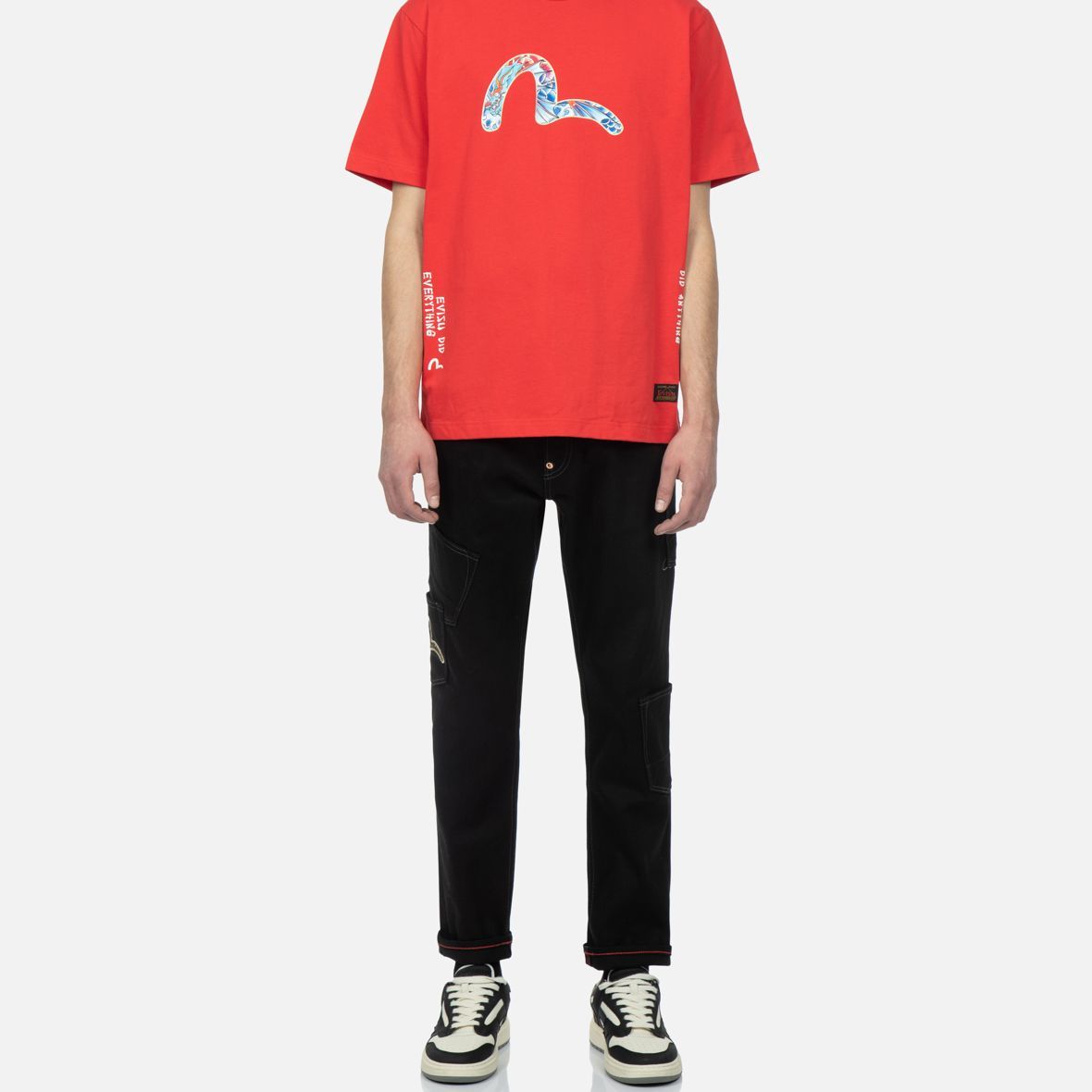 EVISU Black Seagull Pocket Jeans  Casual Denim. 2ESHTM3JE16217CS 圖 7