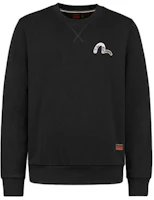 Lookbook EVISU 黑色大M海鷗武術圖案男士長袖上衣 2EAHTM0SW480XX