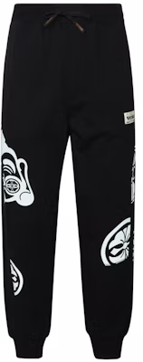 EVISU 佛祖與家紋印花寬版黑色運動長褲 - 休閒長褲 2ESHTM4SP8050LFCT Buy EVISU 佛祖與家紋印花寬版黑色運動長褲 - 休閒長褲 2ESHTM4SP8050LFCT