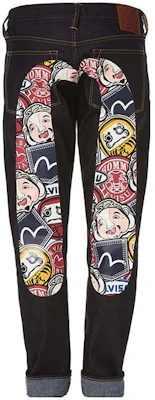 EVISU ブッダプリント ストレート デニムジーンズ ブルー. 1EAHTM8JE91617 Buy EVISU ブッダプリント ストレート デニムジーンズ ブルー. 1EAHTM8JE91617