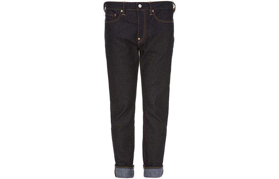 EVISU Buddha Print Straight Fit  Jeans Denim Blue. 1EAHTM8JE91617 圖 3