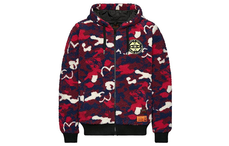 EVISU Camouflage Fleece Jacket 1EAHTM9JK726XX