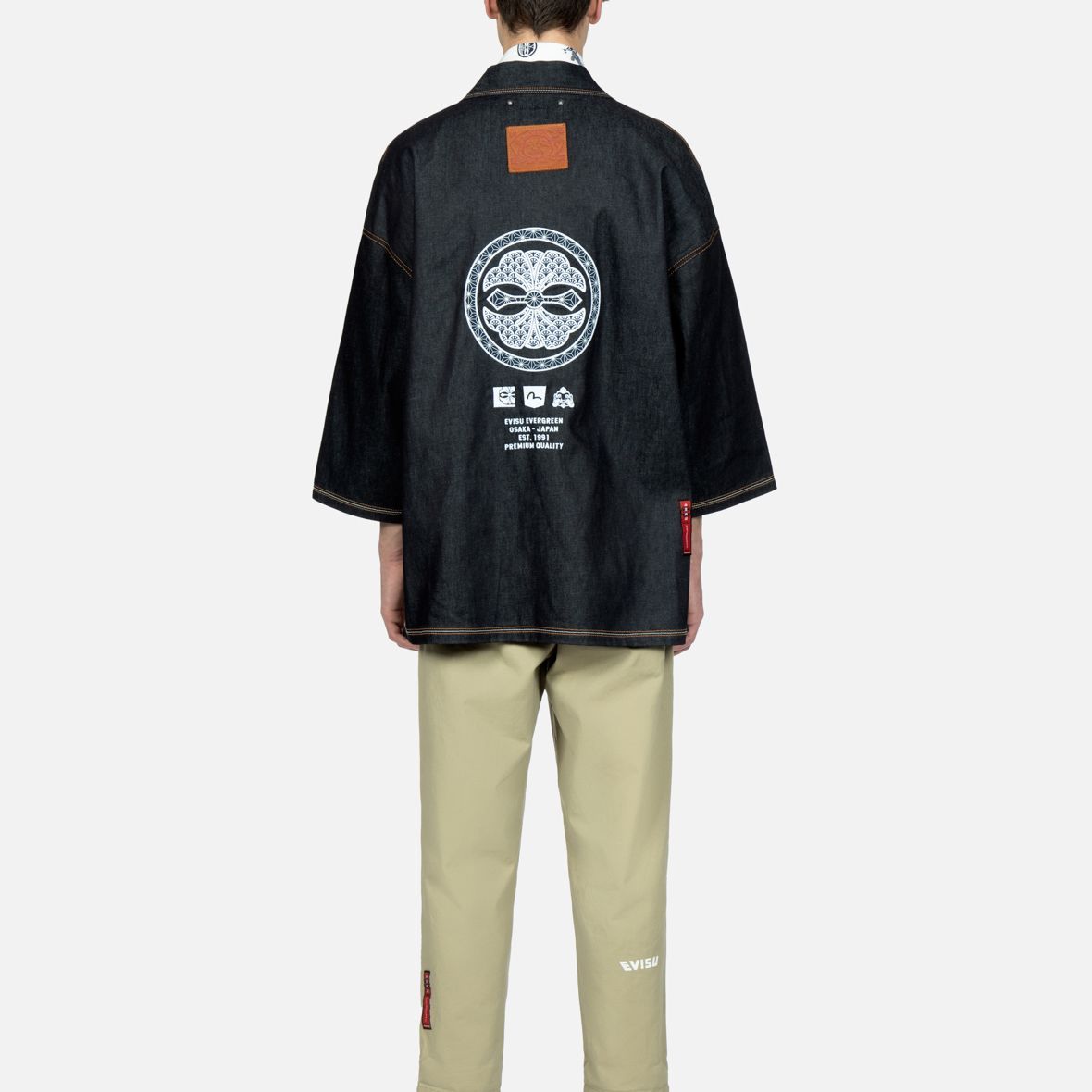 Details for EVISU Casual Jacket with Embroidered Kamon Logo Design 2ESHTM3KM124LFCX
