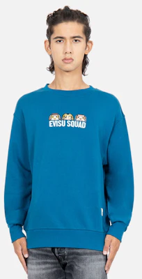 Sudadera Casual EVISU con Bordado de Letras y Dibujo Animado. 2EAHTM2SW317RXCT Shop Sudadera Casual EVISU con Bordado de Letras y Dibujo Animado. 2EAHTM2SW317RXCT