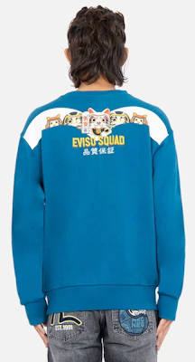 Sudadera Casual EVISU con Bordado de Letras y Dibujo Animado. 2EAHTM2SW317RXCT Purchase Sudadera Casual EVISU con Bordado de Letras y Dibujo Animado. 2EAHTM2SW317RXCT