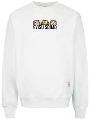 Sudadera Casual EVISU con Bordado de Letras y Dibujo Animado. 2EAHTM2SW317RXCT Details for Sudadera Casual EVISU con Bordado de Letras y Dibujo Animado. 2EAHTM2SW317RXCT