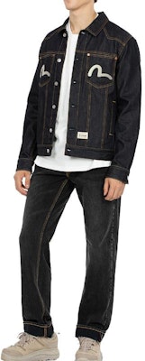 EVISU Daicock Print Jeans Hitam Baggy Fit Celana Panjang Motif 2EAHTM3JE119500DN Sizing EVISU Daicock Print Jeans Hitam Baggy Fit Celana Panjang Motif 2EAHTM3JE119500DN