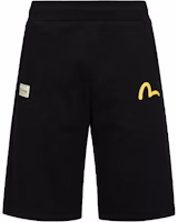 EVISU Daruma Drum Print Relaxed Fit Casual Shorts for Men. 2ESHTM3ST320XXCT EVISU Daruma Drum Print Relaxed Fit Casual Shorts for Men. 2ESHTM3ST320XXCT