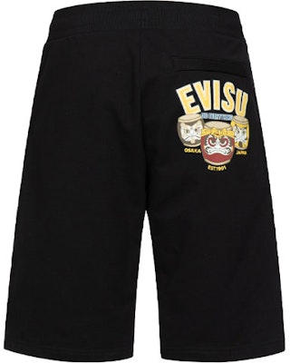 エヴィス メンズ ダルマドラムプリント リラックスフィット カジュアルショーツ 2ESHTM3ST320XXCT Sizing エヴィス メンズ ダルマドラムプリント リラックスフィット カジュアルショーツ 2ESHTM3ST320XXCT