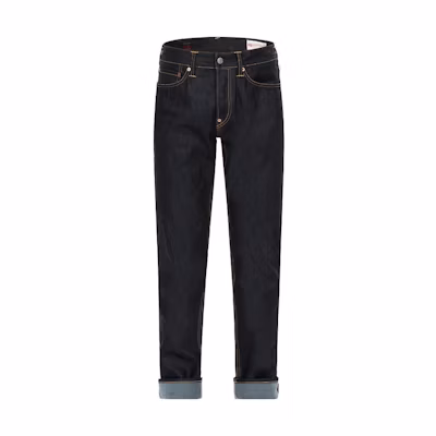 Evisu Daruma Print Slim Fit Jeans Men - Denim Blue 2EAHTM3JE105517CT