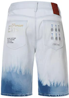 EVISU Daruma Sake Bottle Embroidered Denim Shorts Men’s Blue 2ESHTM1DS219XX EVISU Daruma Sake Bottle Embroidered Denim Shorts Men’s Blue 2ESHTM1DS219XX