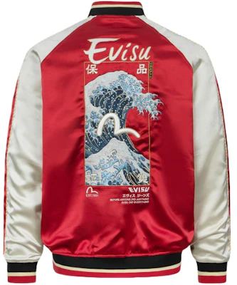 EVISU男士日式刺绣海鸥设计寿风夹克。 2ESHTM4JK7007LFSN Order EVISU男士日式刺绣海鸥设计寿风夹克。 2ESHTM4JK7007LFSN