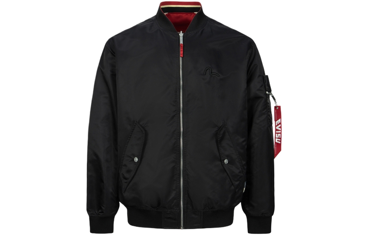 Purchase EVISU男士日式刺绣海鸥设计寿风夹克。 2ESHTM4JK7007LFSN