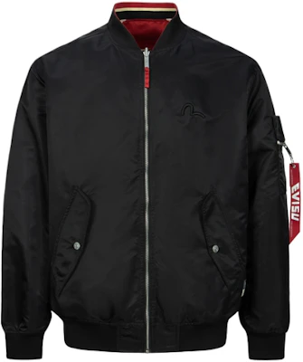 EVISU男士日式刺绣海鸥设计寿风夹克。 2ESHTM4JK7007LFSN Purchase EVISU男士日式刺绣海鸥设计寿风夹克。 2ESHTM4JK7007LFSN